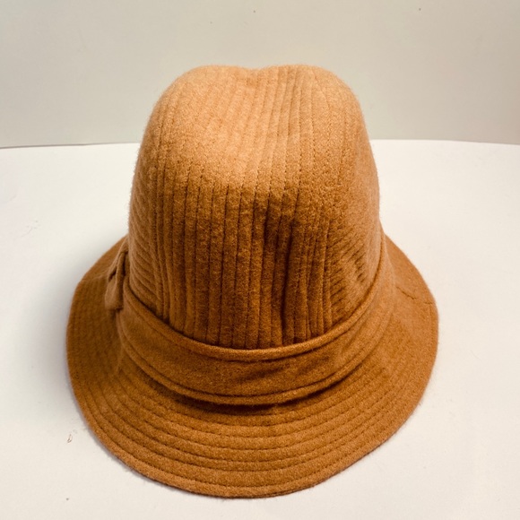 70s Unisex 100% Camel Hair Traveller Style Hat By Deerskin Trading Post - Picture 3 of 8